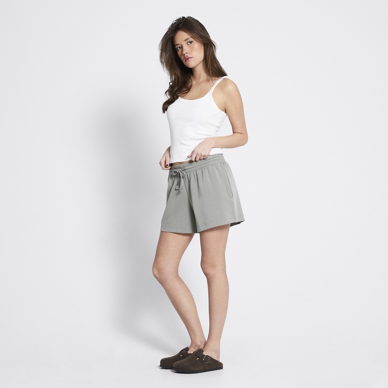 Soft lounge shorts "Adelia" Light Army Green